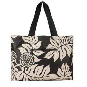 ALOHA Collection Holo Holo Reversible Tote – Holomua Sandstone / Black – NEW